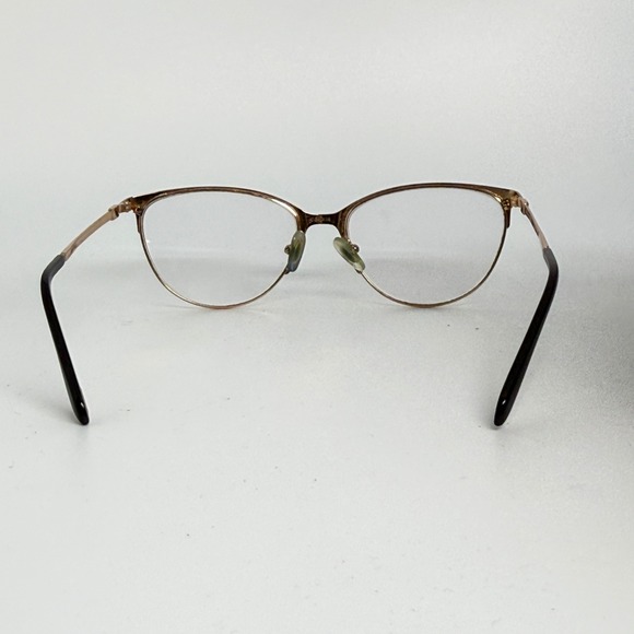 Tiffany & Co TF 1127 6122 54 16 140 Cat Eye Eyeglasses Gold Black 21194 - Picture 5 of 9